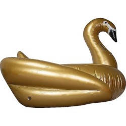 Aufblasbarer Schwan - Gold