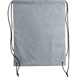 Reflektierende GymBag  - Silbergrau