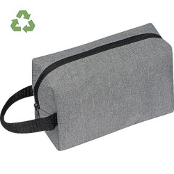 Kulturtasche aus RPET - Silbergrau