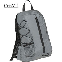 CrisMa reflektierender Rucksack - Silbergrau
