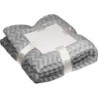 Große Kuscheldecke  - Silbergrau