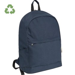 Rucksack aus recycelter Baumwolle - Dunkelblau