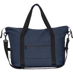 Duffel Bag aus recycelter Baumwolle - Dunkelblau