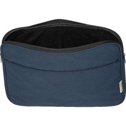 Laptoptasche aus recycelter Baumwolle - Dunkelblau