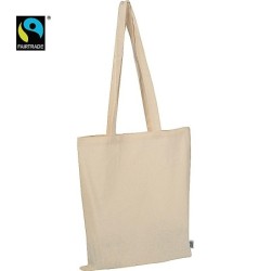 Fairtrade Baumwolltasche  - Beige