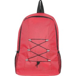 Rucksack aus recyceltem Polyester  - Rot