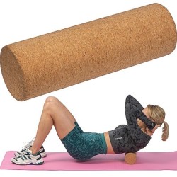 Faszienrolle aus Kork - Beige