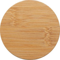 Schminkspiegel aus Bambus - Beige