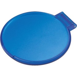 Schminkspiegel gefrostet - Blau