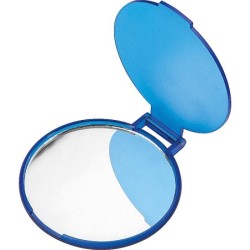 Schminkspiegel gefrostet - Blau