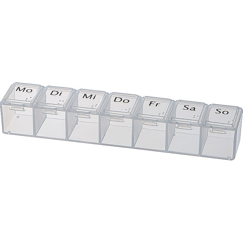 Tablettendose  - Transparent