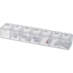 Tablettendose  - Transparent