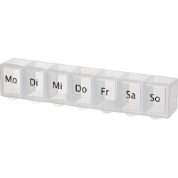Tablettendose  - Transparent