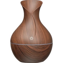 Luftbefeuchter in dunkler Holzoptik  - Braun