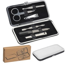 7 teiliges Manikürset - Weiß