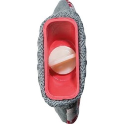 Weihnachtswärmflasche, 500ml - Silbergrau