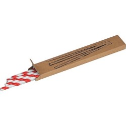 Trinkhalme10 Stück - Rot