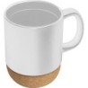 Tasse mit Korkbasis 350ml - Weiß