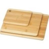 3er Set Bambus Schneidebretter - Beige