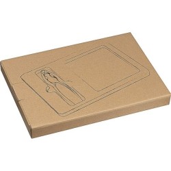 Nussknacker mit Bambusschale - Beige