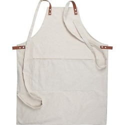 Hochwertige Schürze - Beige