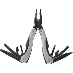 Set aus Taschenlampe und Multitool - Schwarz