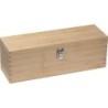 Weinbox aus Holz - Beige