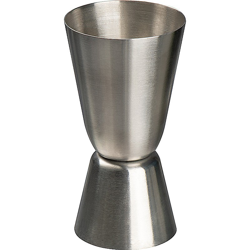 Barmaß 2cl und 4cl - Silbergrau