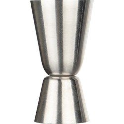 Barmaß 2cl und 4cl - Silbergrau