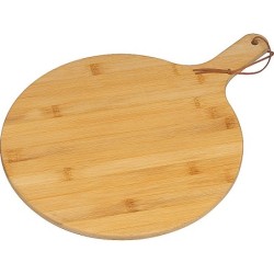 Rundes Pizza- und Servierbrett  - Beige