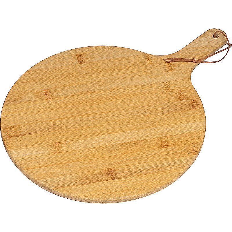 Rundes Pizza- und Servierbrett  - Beige