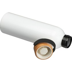 Trinkflasche aus recyceltem Aluminium - Weiß