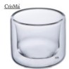 CrisMa Doppelwandige Esspressotasse 50ml - Transparent