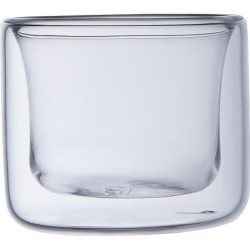 CrisMa Doppelwandige Esspressotasse 50ml - Transparent