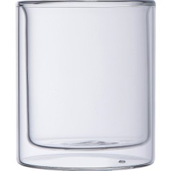 CrisMa Doppelwandige Cappuccinotasse 200ml - Transparent