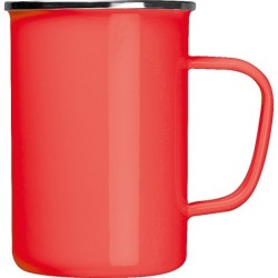 Emaille Tasse - Rot