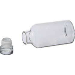 Trinkflasche aus Glas, 300ml - Transparent