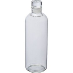 Trinkflasche aus Glas, 750 ml - Transparent