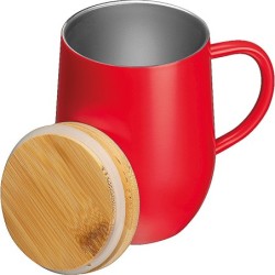 Doppelwandige Tasse, 300ml - Rot