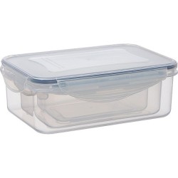 3er Set Aufbewahrungsboxen  - Transparent