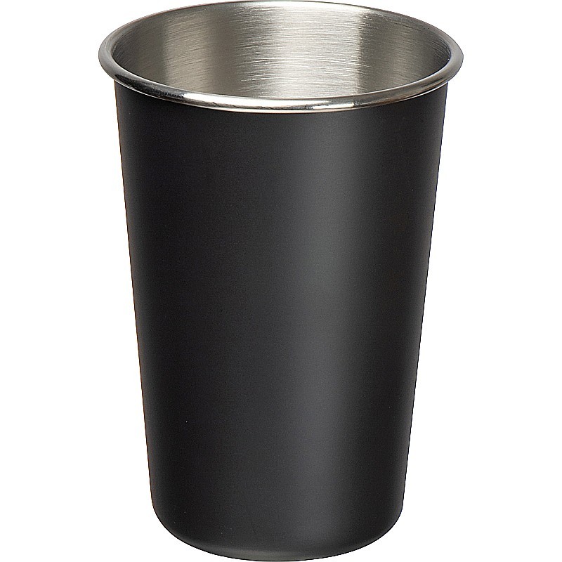 Edelstahlbecher 480ml - Schwarz