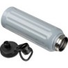 Doppelwandige Trinkflasche 1200ml  - Silbergrau