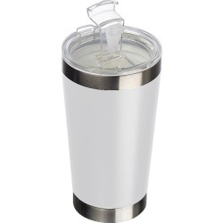 Edelstahlbecher mit Keramikbeschichtung - Weiß