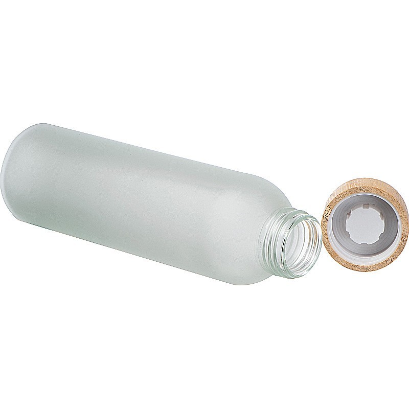 Sublimations Trinkflasche aus Glas  - Transparent