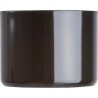 Espressotasse aus Edelstahl 60ml - Schwarz