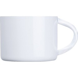 Espressotasse aus Edelstahl 60ml - Weiß