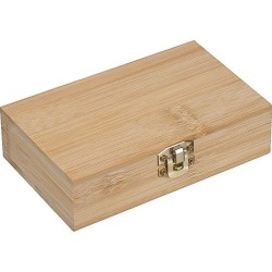 Eiswürfel Set in Bambusbox - Beige