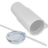 XXL Trinkbecher, 1200ml  - Weiß