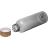 Trinkflasche aus PET mit Bambusdeckel, 500ml  - Anthrazit