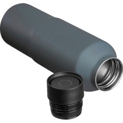 CrisMa Vakuum Edelstahltrinkflasche, 600ml - Anthrazit